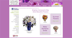 Desktop Screenshot of mcdonaldsflowercart.com